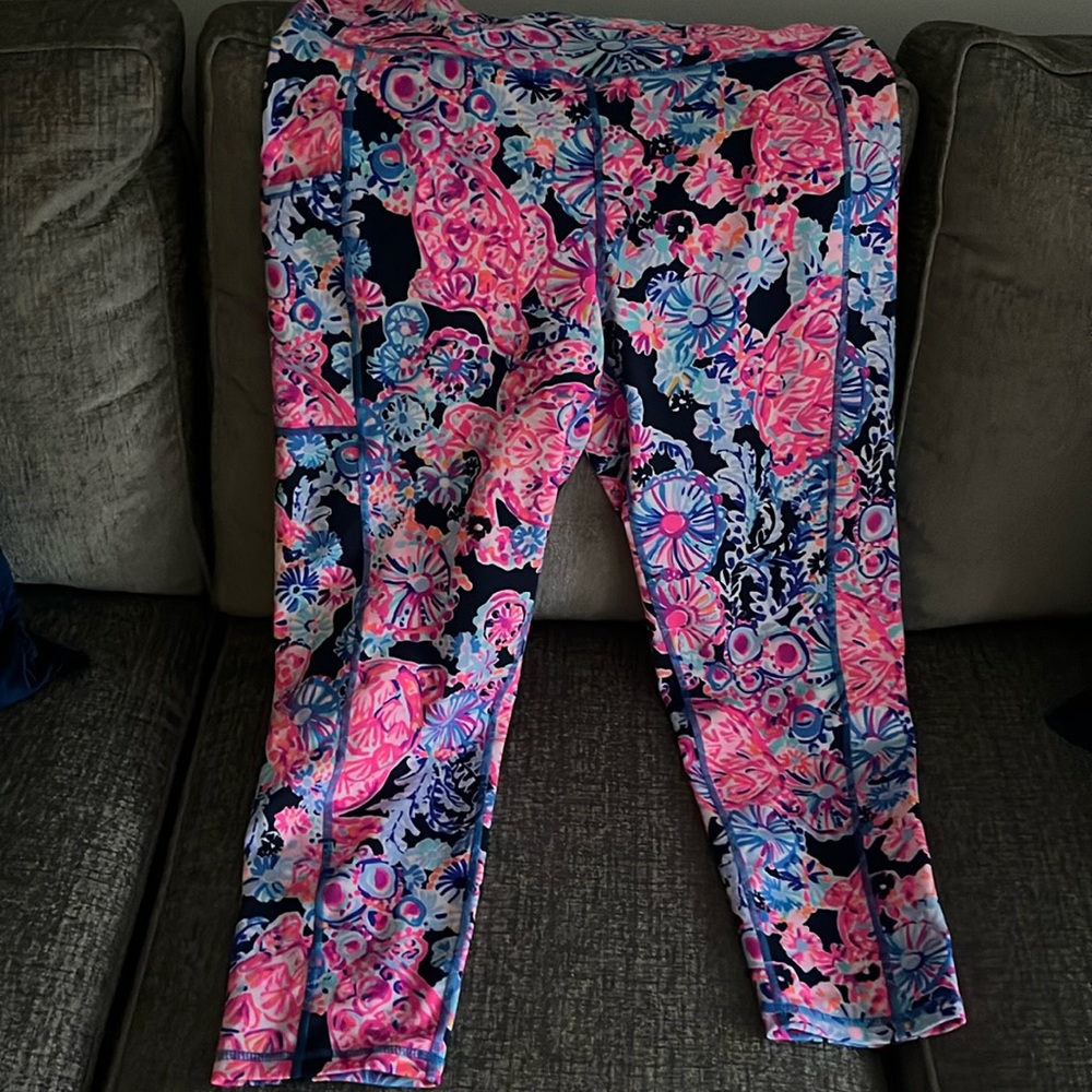 EUC Lilly Pulitzer Leggings Sz XL